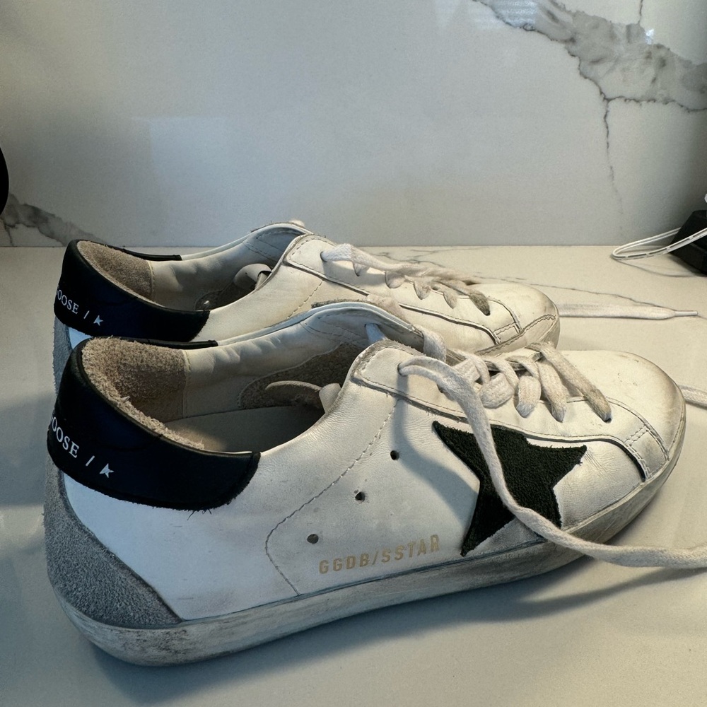 GOLDEN GOOSE SSENSE Exclusive White Super-Star Sneakers